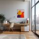 Original canvas art "Come Closer" 55x45cm by Bodasca