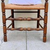 Oak mulched country armchair