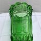 Former Vase ART DECO Style AVEN Glass Green Mold Vintage Decoration