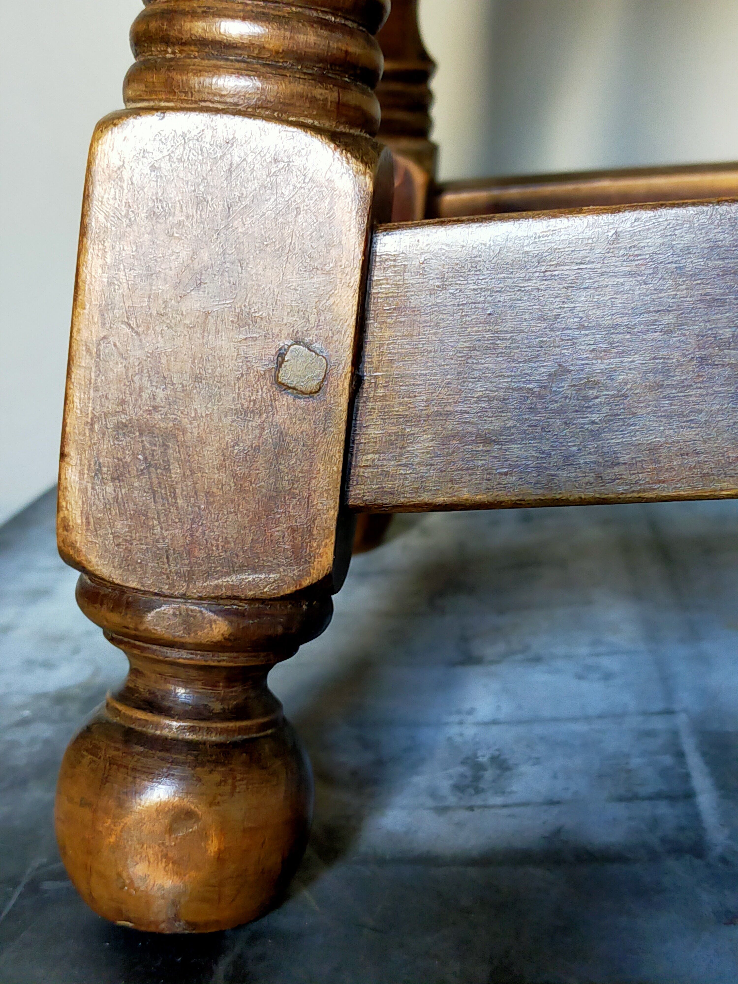 19th century wooden stool