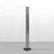 Megaron Terra Floorlamp in chrome by Gianfranco Frattini for Artemide
