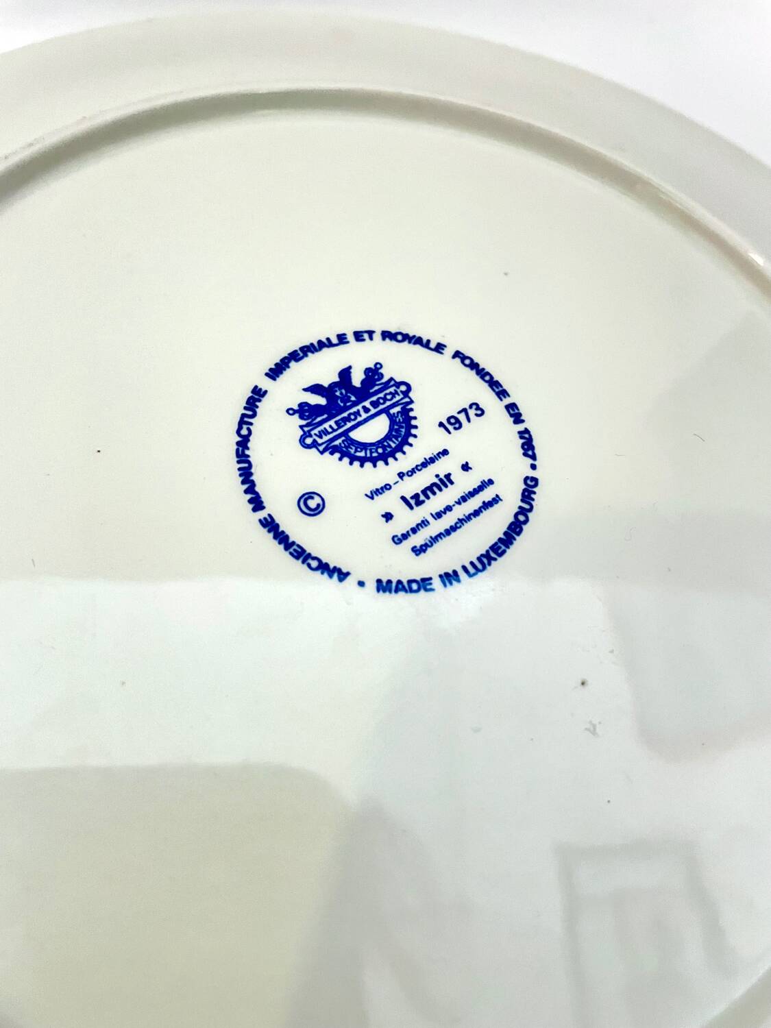 Two Izmir dessert plates, Villeroy & Boch