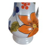 Ceramic vase or pitcher with Poët Laval floral motifs