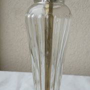 Pied de lampe en verre