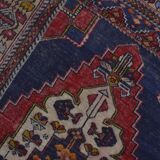 Red & Blue Oushak Rug sku A52