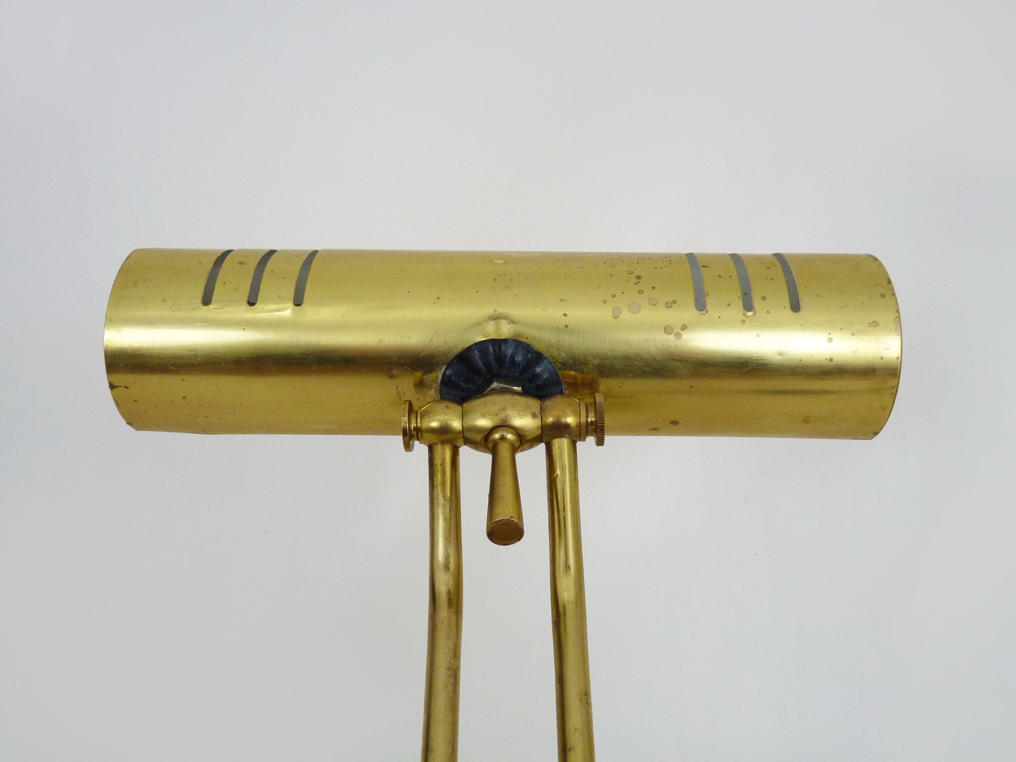 Old articulated piano lamp