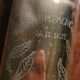 Vase Obus Chiselled Decor of Branches Trench Art Poilu WW1 14 18