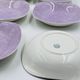 Set of 6 Boch La Louvière deep plates Model Seduction 1962 – Vintage