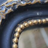 Old wooden mirror