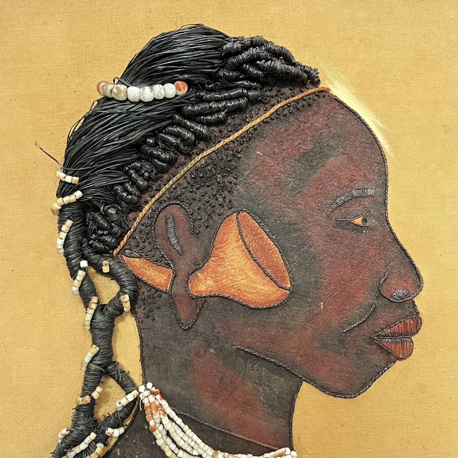 1950s Tableau "Moluba Woman"