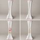 Lunéville – Reverb vase in earthenware – Pink floral decoration – 782/30