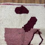 Handwoven wool Berber rug 150/250 cm