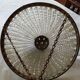 Ceiling lamps gilded brass basket and glass bead tassels