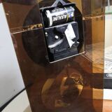 Hanson vintage clock in plexiglass