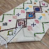 Azilal Berber rug in handmade wool 250 X 140 CM