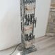 Brutalist sculptural floor lamp by Albano Poli for Poliarte 1970s