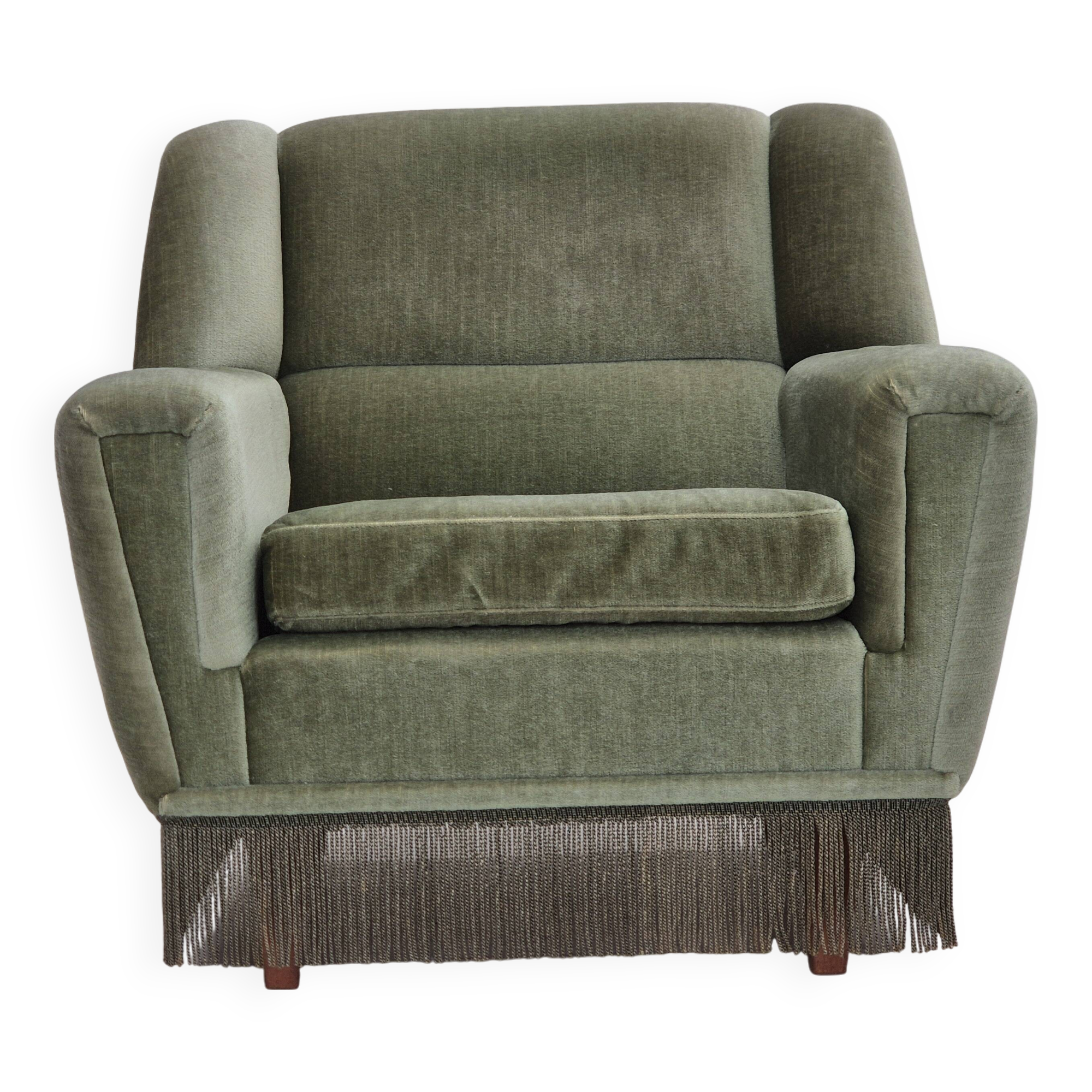 1970s, Danish armchair by Kurt Østervig for Rolschau Møbler, model 61.