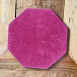 Small octagonal mirror beveled art deco  24x24cm