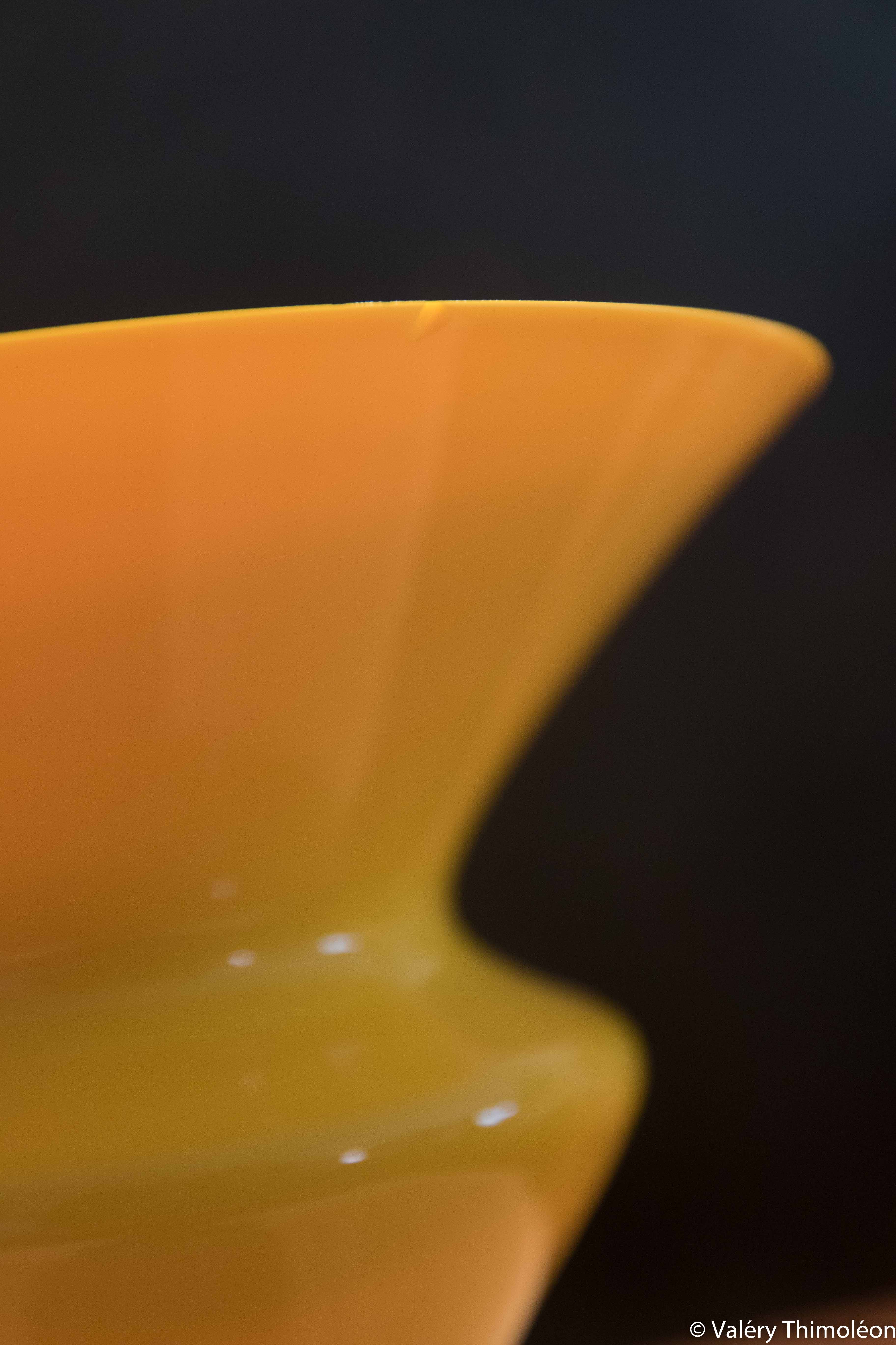 Yellow vase design 70