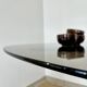 Glass dining table, 1970s