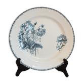 Round dish terre de fer Choisy le Roi HB service provençal