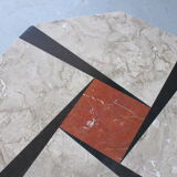Modernist art deco time table