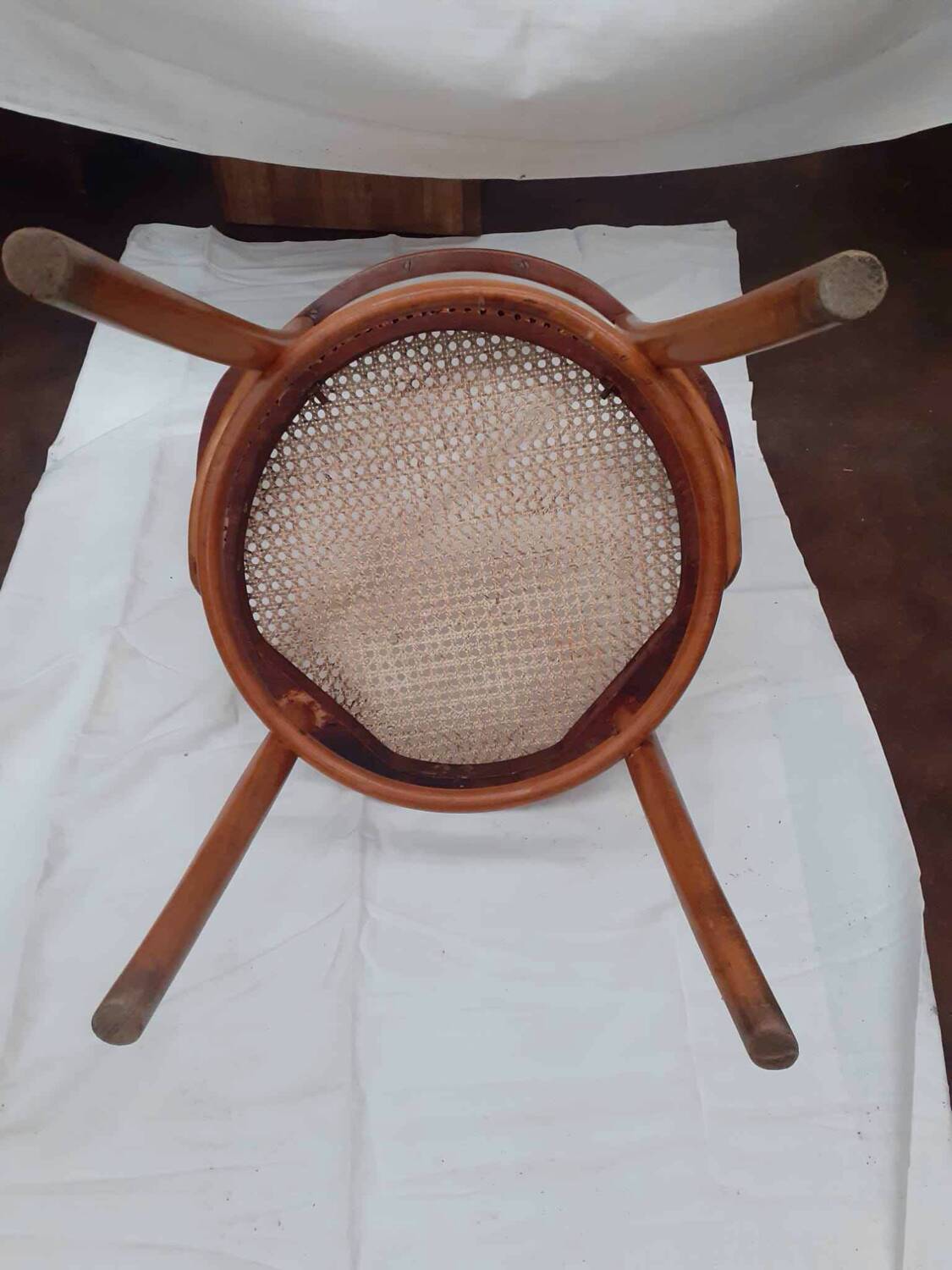 Cane armchair, Thonet brand