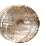 Arthur Price Silver Tray with Reliefs