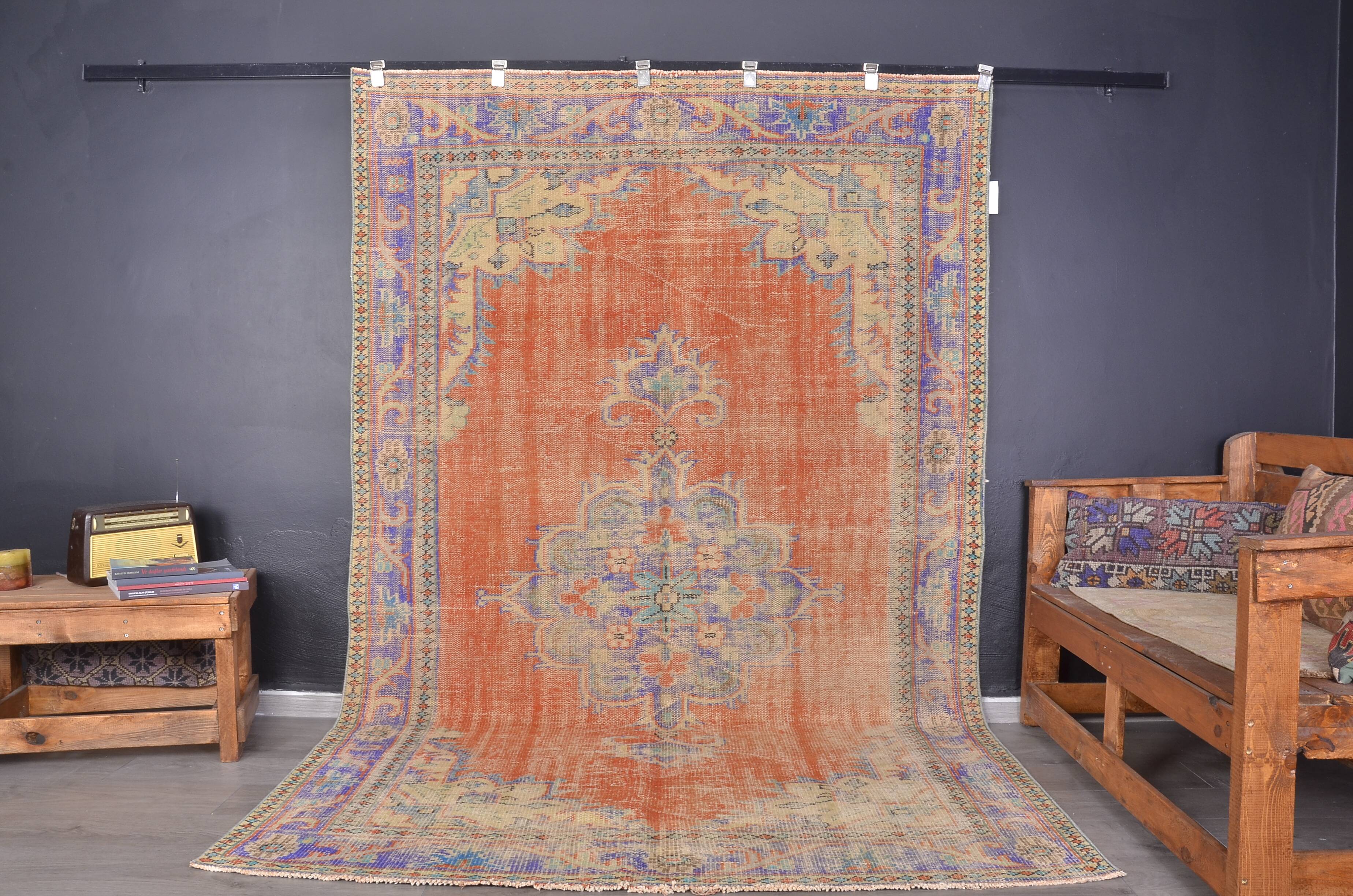 Geometric Anatolian Oushak Carpet sku 2299
