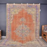 Geometric Anatolian Oushak Carpet sku 2299