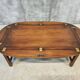 Vintage mahogany butler coffee table 90 x 145 cm
