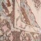 Vintage Turkish hallway rug 137x364 cm