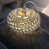 Suspension light aluminium style Foscarini vintage space age vintage 1980