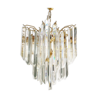 Vintage Paolo Venini chandelier, 1970s