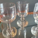 Balloon and tulip glasses 40's