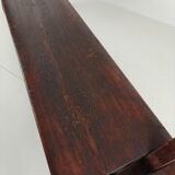 Victorian pitch pine railway bench – Halstead’s Makers, Todmorden