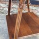 Desserte meuble d'appoint rotin et bois