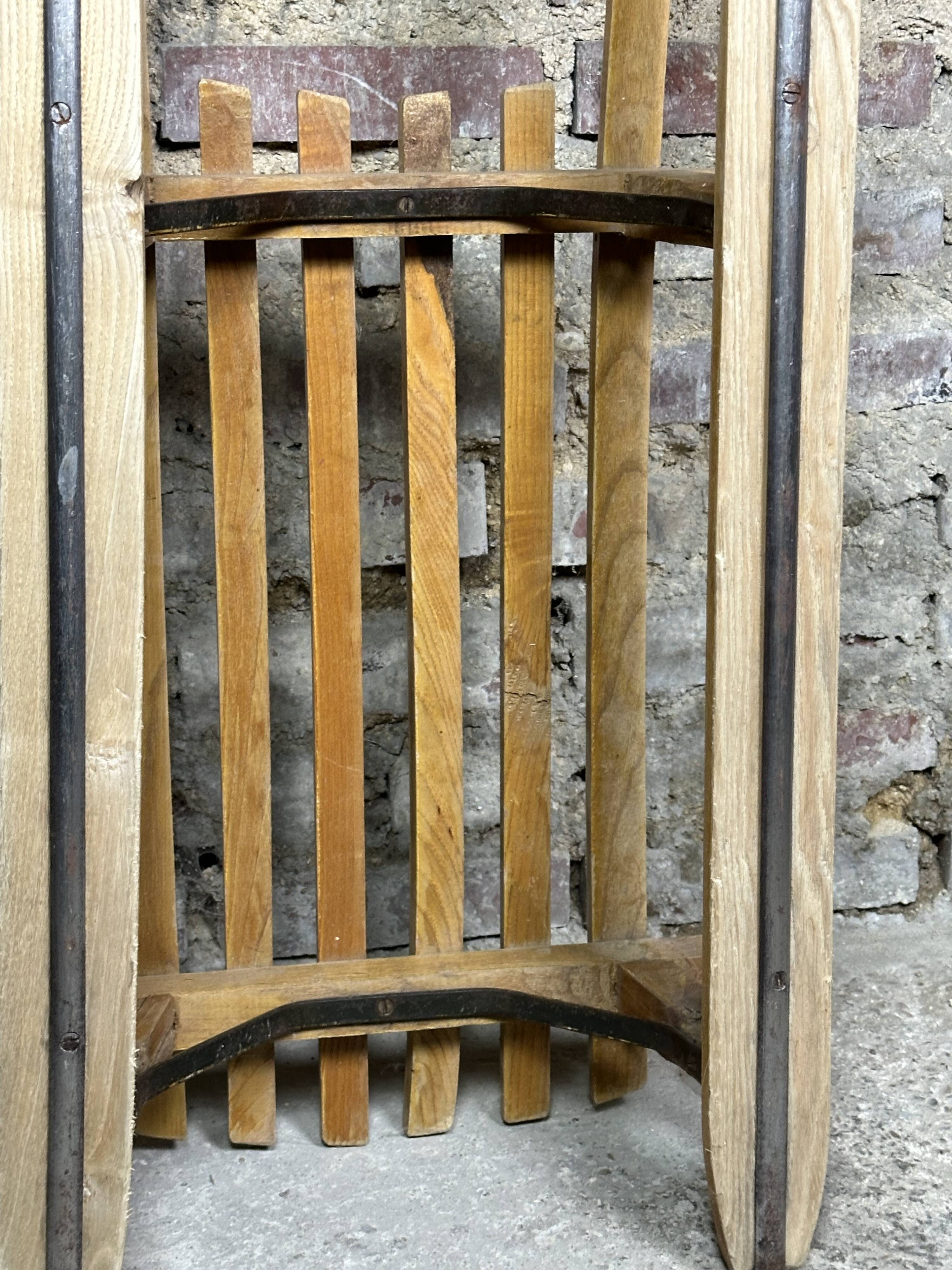 Old wooden sled 1940