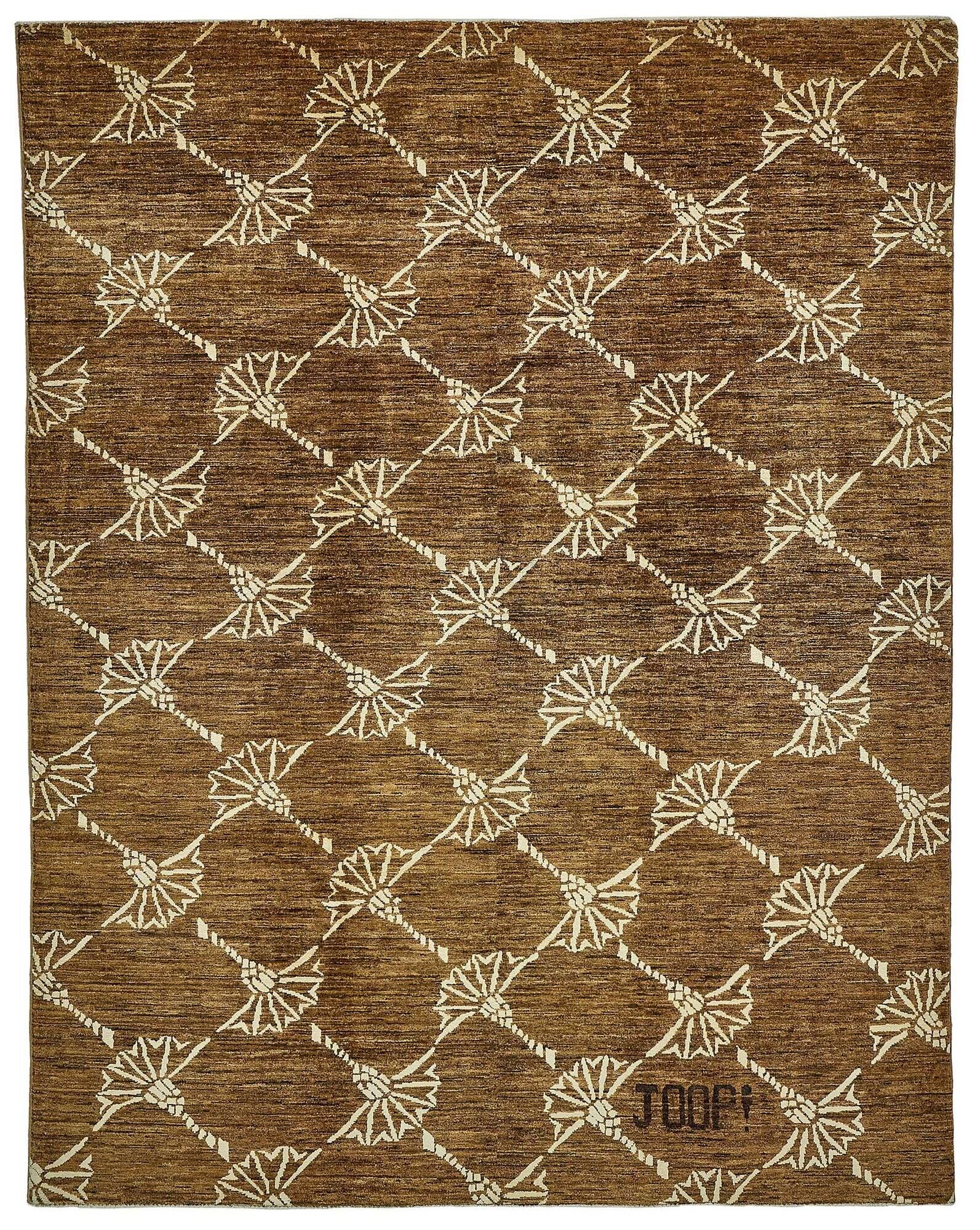 Turkish Handknotted Wool Oushak Rug 197 cm x 254 cm