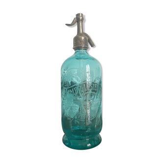 FORMER TURQUOISE BLUE BAR SIPHON ZIMMER LESIEUR