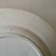 Lot de 10 assiettes plates anciennes en terre de fer dépareillées