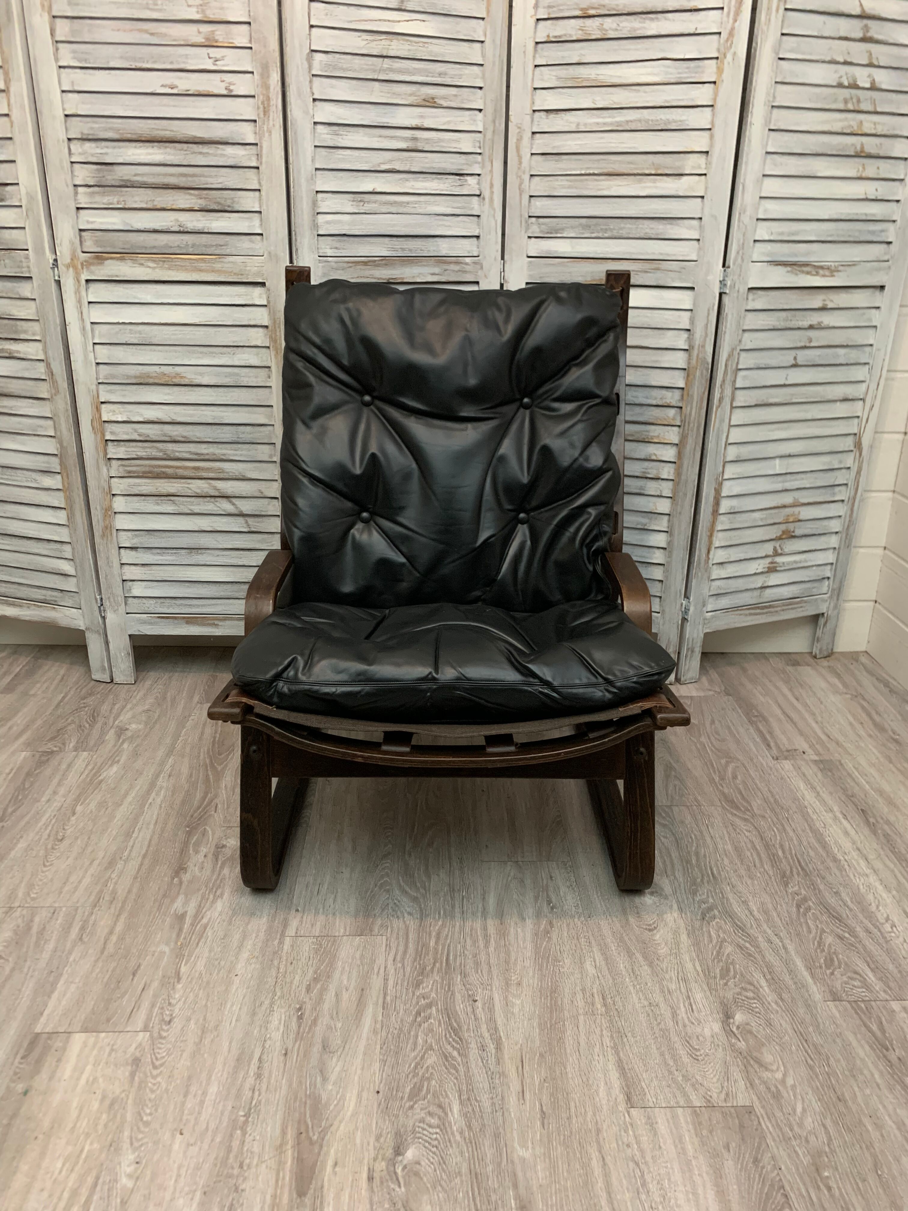 Fauteuil scandinave de Gesele Carlsen 1960