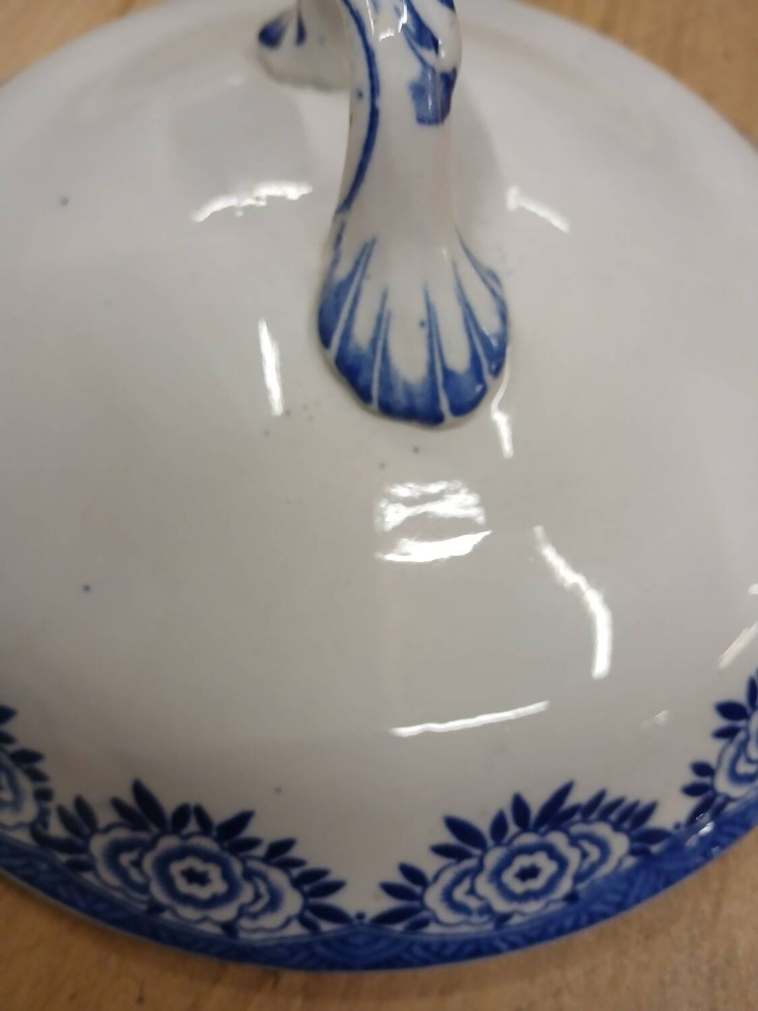 Old soup tureen Digoin and Sarreguemines