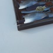 6 cuillères à glaces inox France