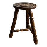 Tripod wooden stool