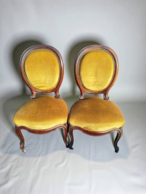 Chaises de parquet louis Philippe