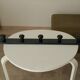 Vintage 1960s wall coat rack