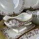 Pillivuyt & cie porcelain service 59 pieces, 19th century