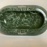 Large marbled earthenware ashtray pocket