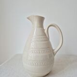 Stoneware Carafe/Vase '1970s "Grespots" - Digoin France Vintage